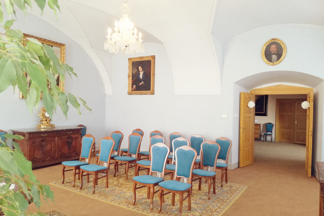 Zámek Zákupy - svatební sál císaře Josefa II.
